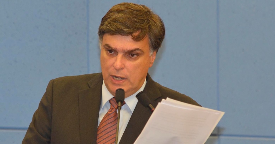 Pedro Serafim (PDT), prefeito em exercício e candidato a chefe do Executivo, em eleição indireta na Câmara de Campinas