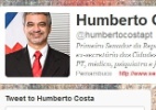 No Twitter, Humberto Costa nega ser pré-candidato à Prefeitura do Recife - Reprodução