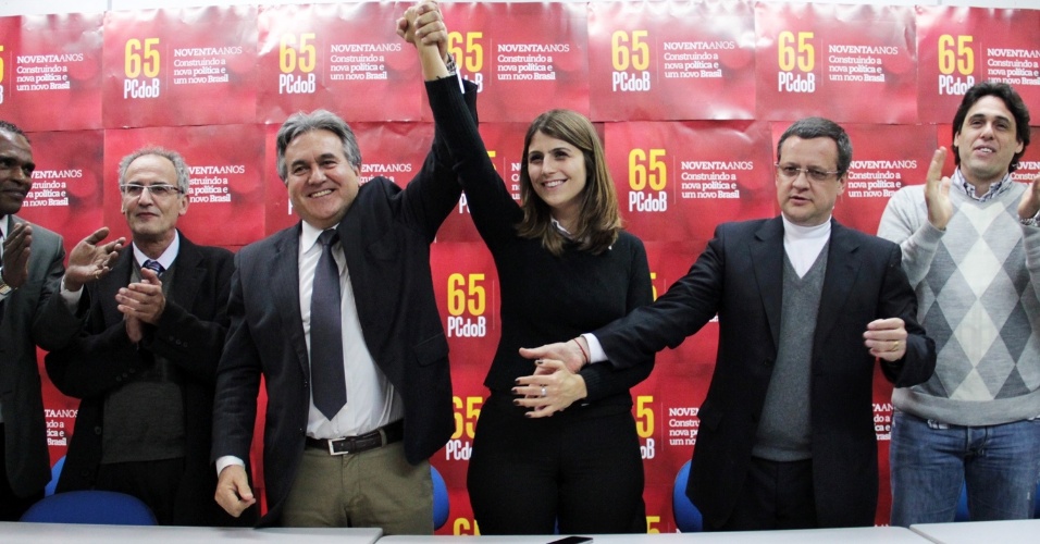 A pré-candidata do PC do B à Prefeitura de Porto Alegre, Manuela D'Ávila, terá como vice na chapa Nelcir Tessaro, do PSD. 