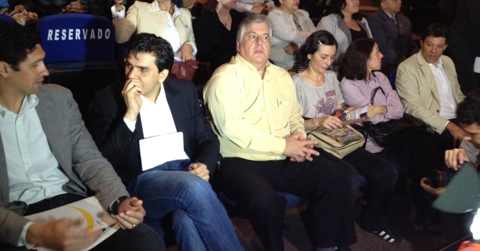 1.ago.2012 - Os candidatos à Prefeitura de São Paulo participam nesta quarta-feira do debate 