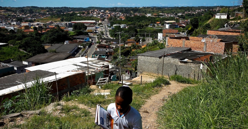 Vista do município de Simões Filho (BA)
