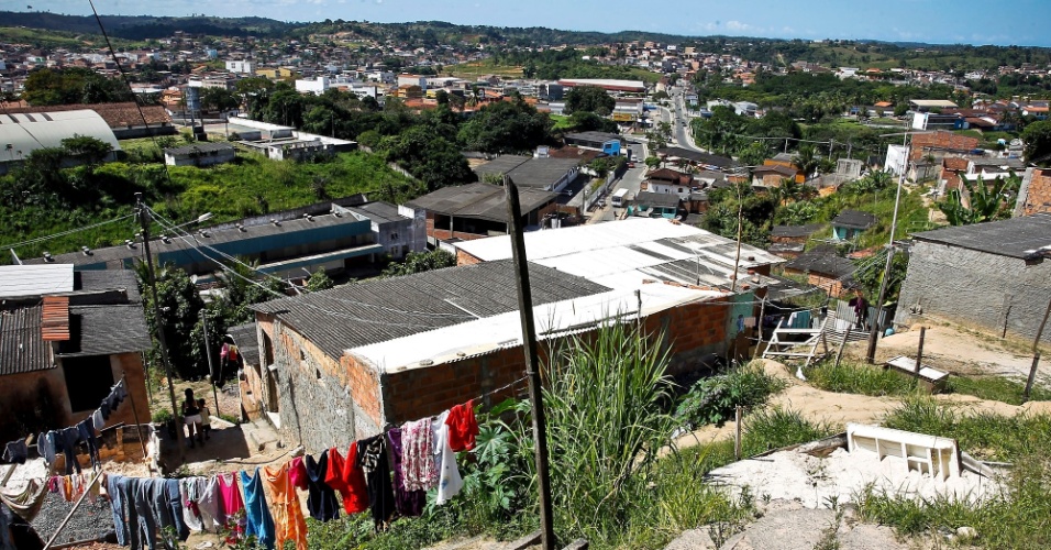 Vista do município de Simões Filho (BA)