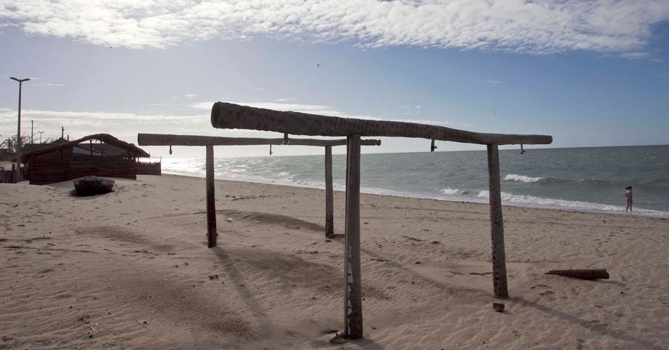 28.ago.2012 - Imagem mostra a praia do Preadentro, em Jijoca de Jericoacoara