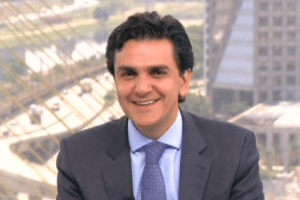 Gabriel Chalita (PMDB), candidato à Prefeitura de São Paulo, em entrevista ao "SP TV" nesta segunda (17)