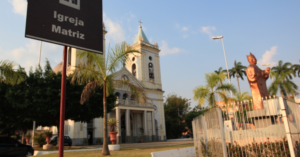 21.jul.2012 - Igreja matriz de Porto Velho, em Rondônia