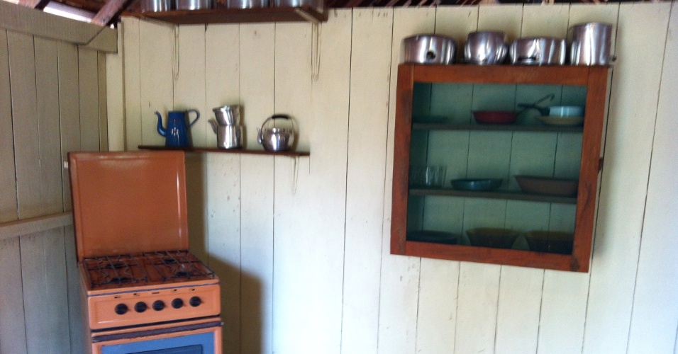 21.set.2012 - Cozinha da casa de Chico Mendes em Xapuri, no Acre