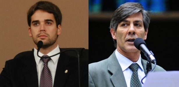 Eduardo Leite (PSDB), à esquerda, e Fernando Marroni (PT) disputam o 2º turno em Pelotas (RS)